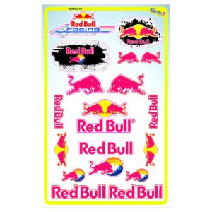 برچسب اسپانسر کیت ( برچسب پک لوگو برند ردبول-redbull ) رد بول - Red bull